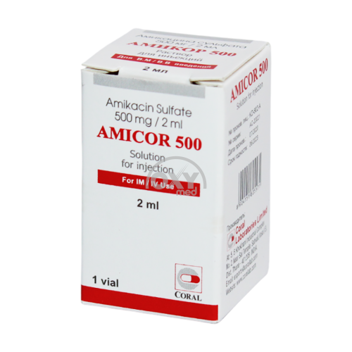 product-Амикор 500, 500 мг/2 мл 2 мл №1 раствор для инъекций