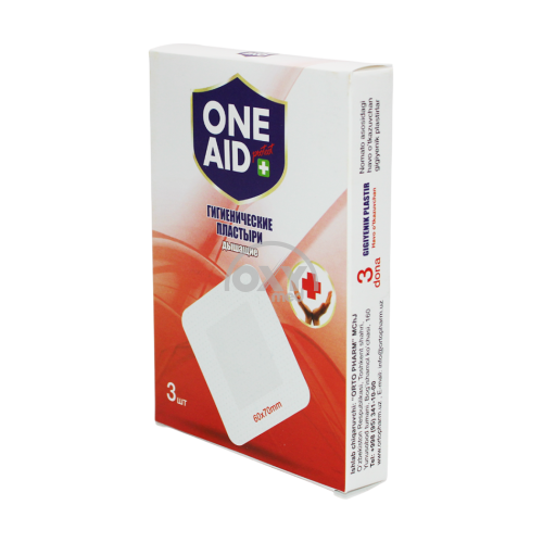 product-Пластыри гиг. "ONE AID" неткан. 60*70мм №3