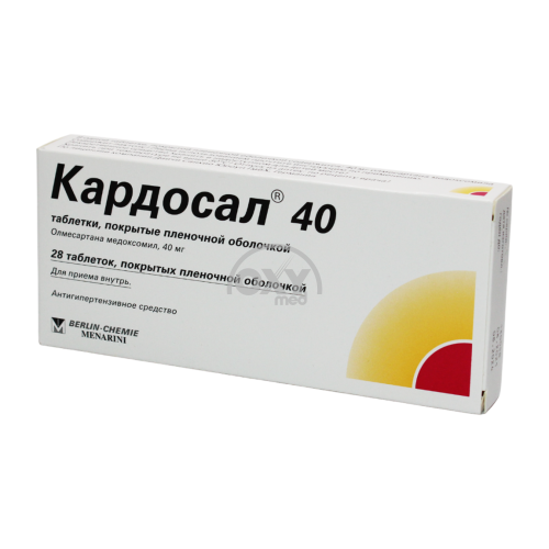 product-Кардосал 40 40 мг №28 таблетки