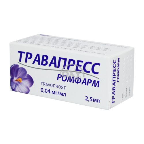 product-Travapress Rompharm 0,04 mg/ml 2,5 ml №1 ko'z tomchilari