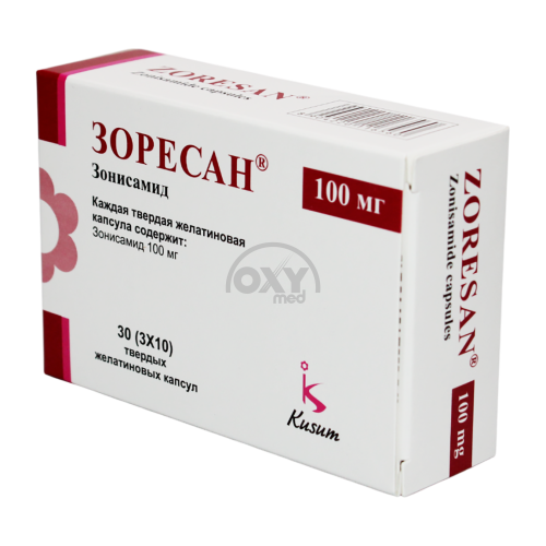 product-Zoresan 100 mg № 30 kapsulalar