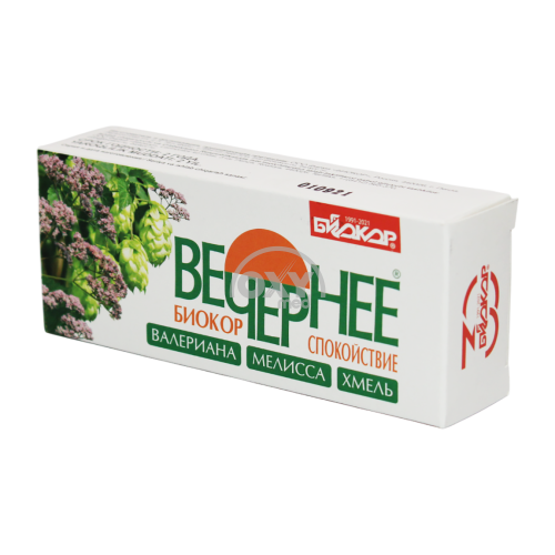 product-Вечернее спокойствие Биокор 0,18 г №60 драже