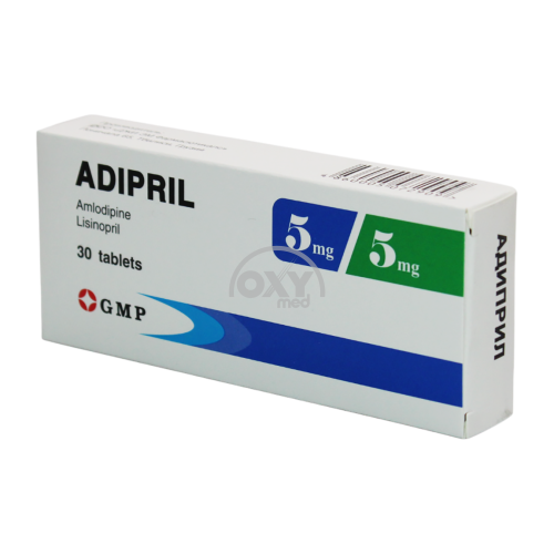 product-Adipril 5 mg/5 mg № 30 tabletka