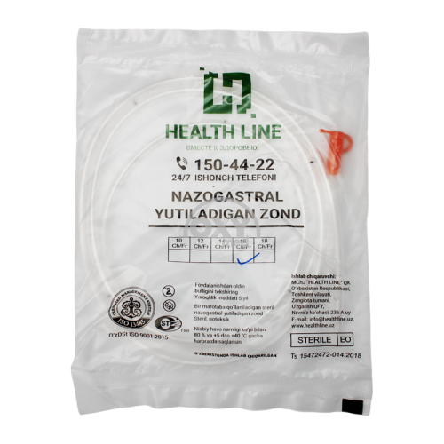 product-Nazogastral oziqlantirish trubkasi. R 16 Fr/Ch