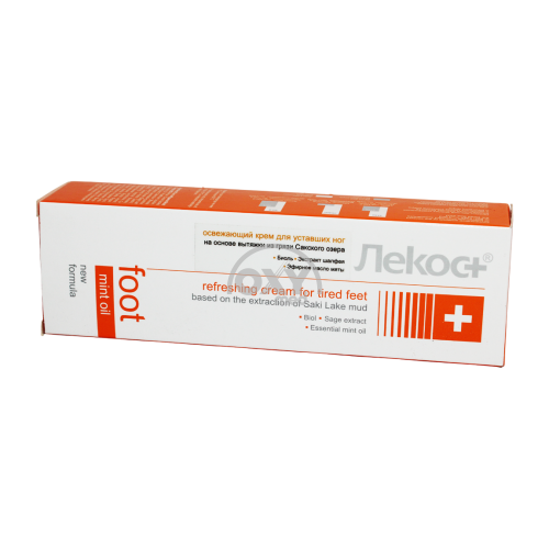 product-Oyoq kremi LEKOS+ charchagan oyoqlar uchun tetiklantiruvchi 100g