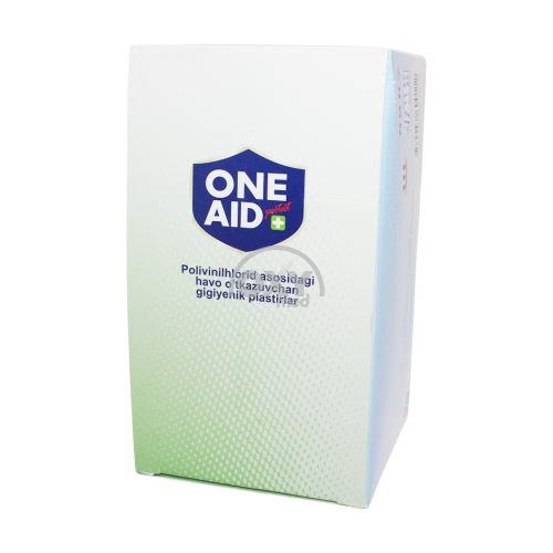 product-Пластыри гигиенические "ONE AID" поливинилхлорид дышащие 19*72 мм №500
