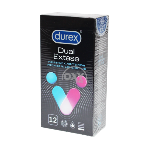 product-Презервативы "Durex" Dual Extase №12