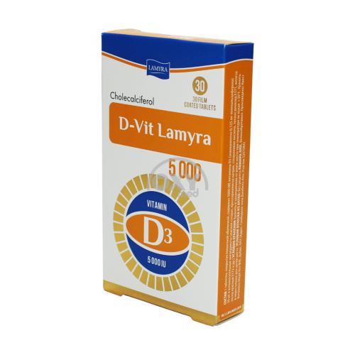 product-D-Vit Lamira 5000 IU № 30 yorliq.