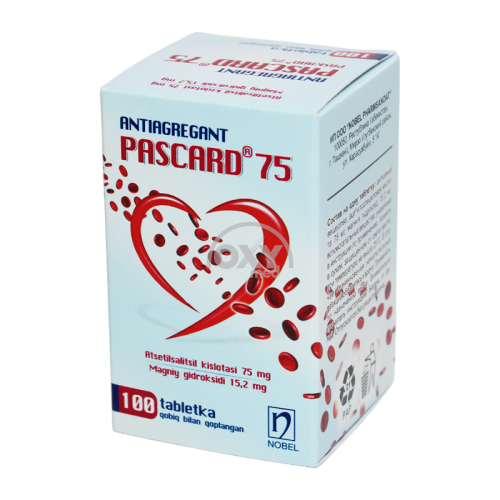 product-Pascard 75 75 mg/15,2 mg № 100 tabletka