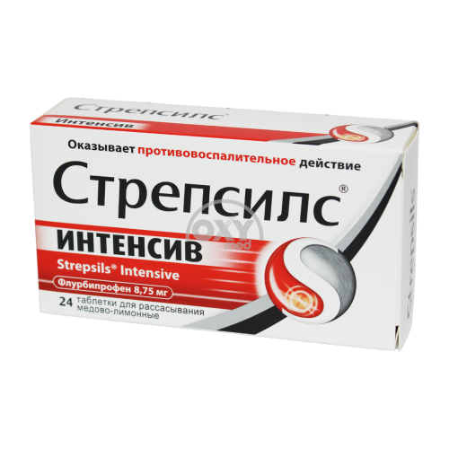 product-Стрепсилс Интенсив 8,75 мг №24 таблетки мед/лимон
