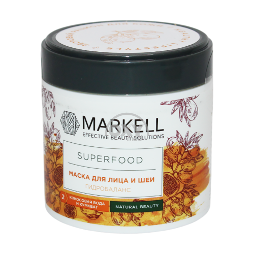 product-Yuz va bo'yin niqobi MARKELL gidrobalans 100ml