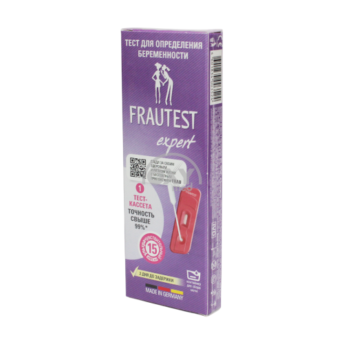 product-Aniqlik uchun test topshiramiz. Frautest Expert №1 pipetka bilan