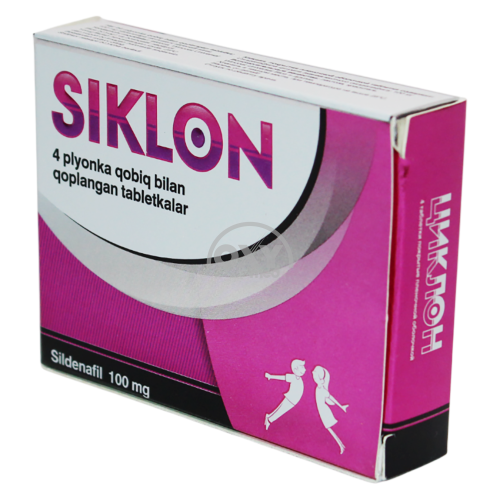 product-Siklon 100 mg № 4 tabletkalari