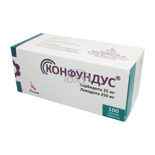 product-Конфундус 25 мг/250 мг №100 таблетки