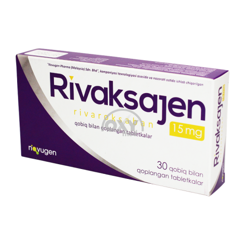 product-Rivaxazhen 15 mg № 30 planshetlar