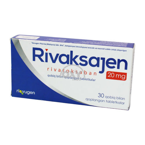 product-Rivaxazhen 20 mg № 30 planshetlar