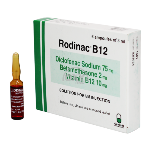 product-Rodinak B12 3ml № 6 d/i eritmasi