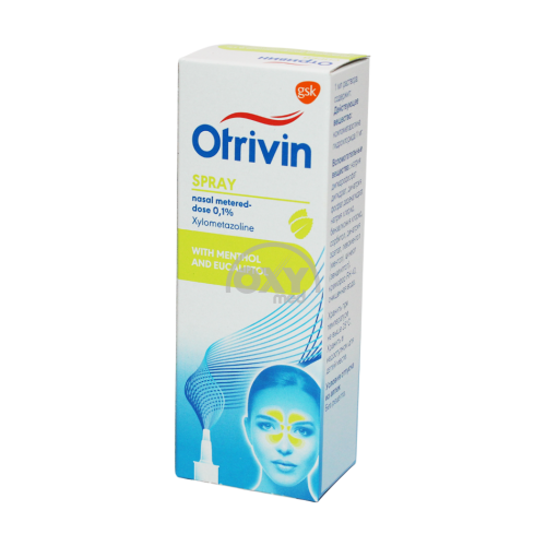 product-Otrivin 0,1% 10ml burun spreyi Menthol, evkalipt