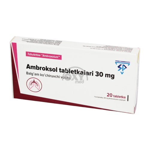 product-Ambroksol 30 mg № 20 tabletka.