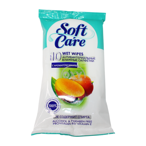 product-Салфетки влажные Soft care манго №10