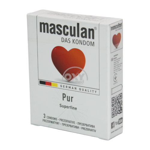product-Prezervativlar Masculan Pure Superfine №3