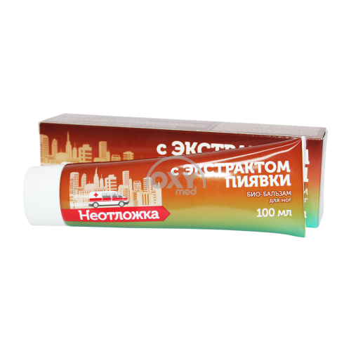 product-Oyoqlar uchun bio-balzam Emergency zuluk ekstrakti 100ml