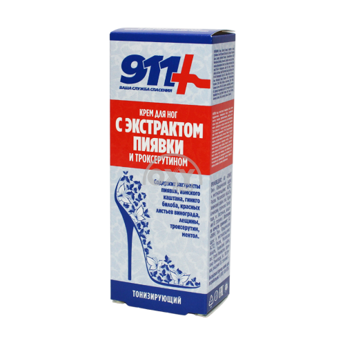 product-Крем 911 для ног Экстр пиявки и троксерутин 85 мл