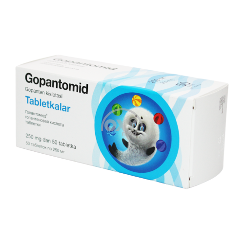 product-Гопантомид (Gopantomid) 250мг №50 таблетки