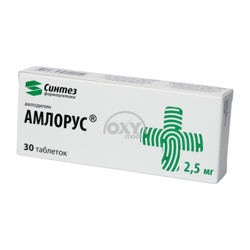 product-Amlorus 2,5 mg № 30 tabletkalari