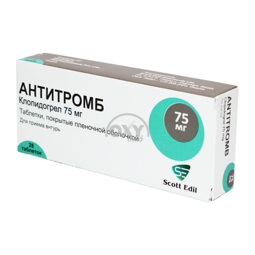 product-Antitromb (Antitromb) 75 mg No 28 tab.