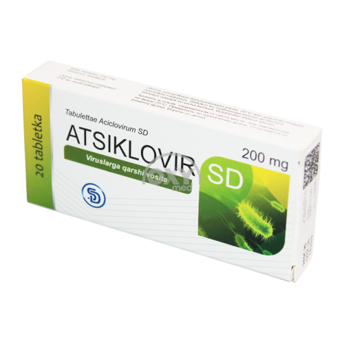 product-Ацикловир SD 200 мг №20 таблетки