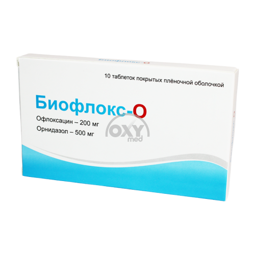 product-Bioflox-O 200 mg+500 mg No 10 tabletka