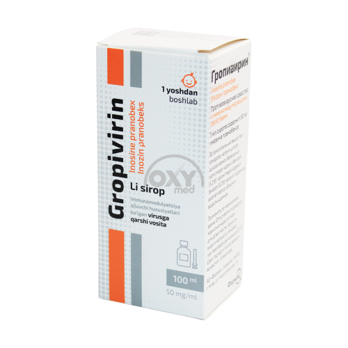 product-Gropivirin 50 mg/ml 100 ml sirop