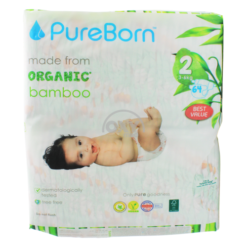 product-Подгузники детские "PureBorn" размер 2 №64