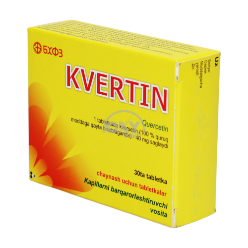 product-Quertin 40 mg № 30 tabletka.