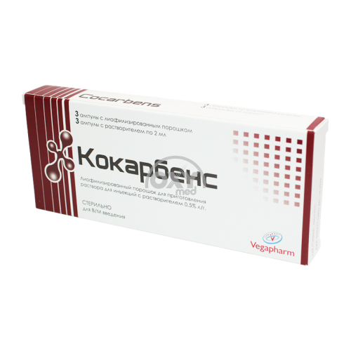 product-Кокарбенс №3 лиофилизат для приг. раствора д/и.