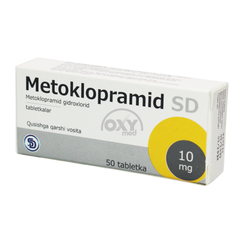 product-Метоклопрамид SD 10 мг №50 таблетки