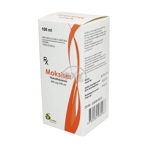 product-Moxiser 400 mg/100 ml 100 ml in'ektsiya uchun eritma