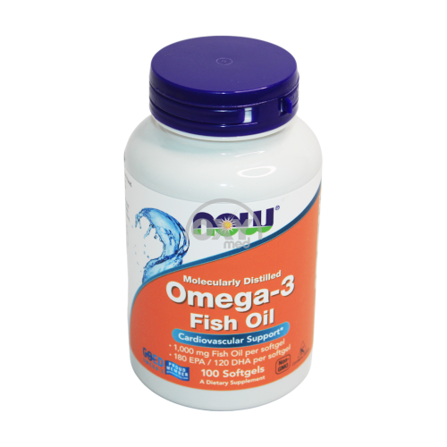 product-Омега-3 (Now Omega-3) 1000 мг №100 капсулы желатиновые