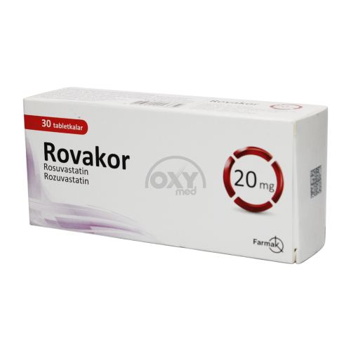 product-Rovakor 20 mg №30 tabletlar