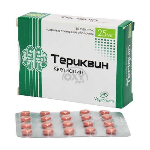 product-Teriquin 25 mg № 60 tabletka.