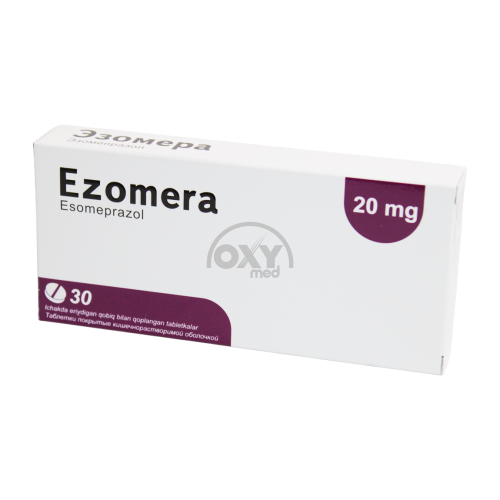 product-Esomera, 20 mg, tab. № 30