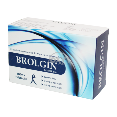 product-Brolgin 500mg+20mg №100 tabletka