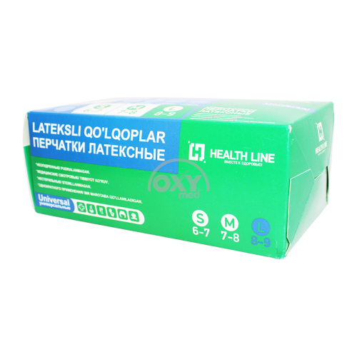 product- Tibbiy qo'lqoplar n/s lateks. p.L