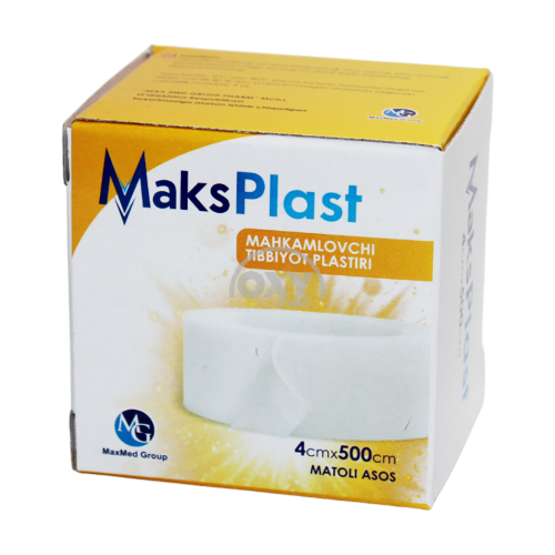 product-Лейкопластырь ткан.основа Макс Пласт 4смх500см