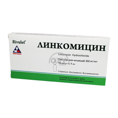 product-Linkomitsin 300 mg eritmasi 1 ml No 10