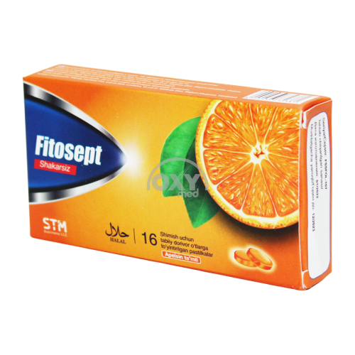 product-Fitosept shakarsiz apelsin № 16 pastillar