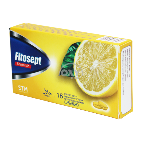 product-Fitosept shakarsiz limon № 16 pastillar