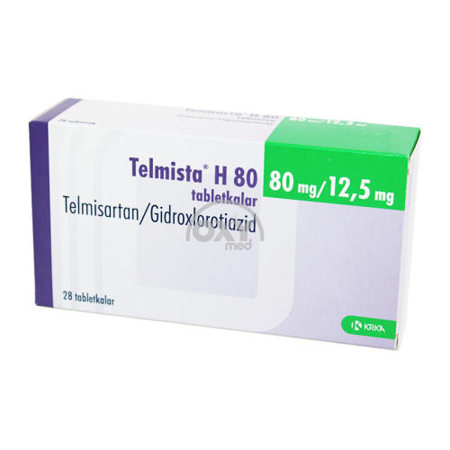 product-Телмиста Н 80 мг/12,5 мг №28 таблетки