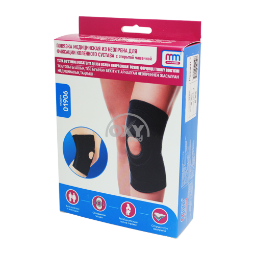 product-Non-op.d/fiksatsiyalangan tizza bo'g'imidan tayyorlangan, ochiq stakan bilan tibbiy bandaj.R.3